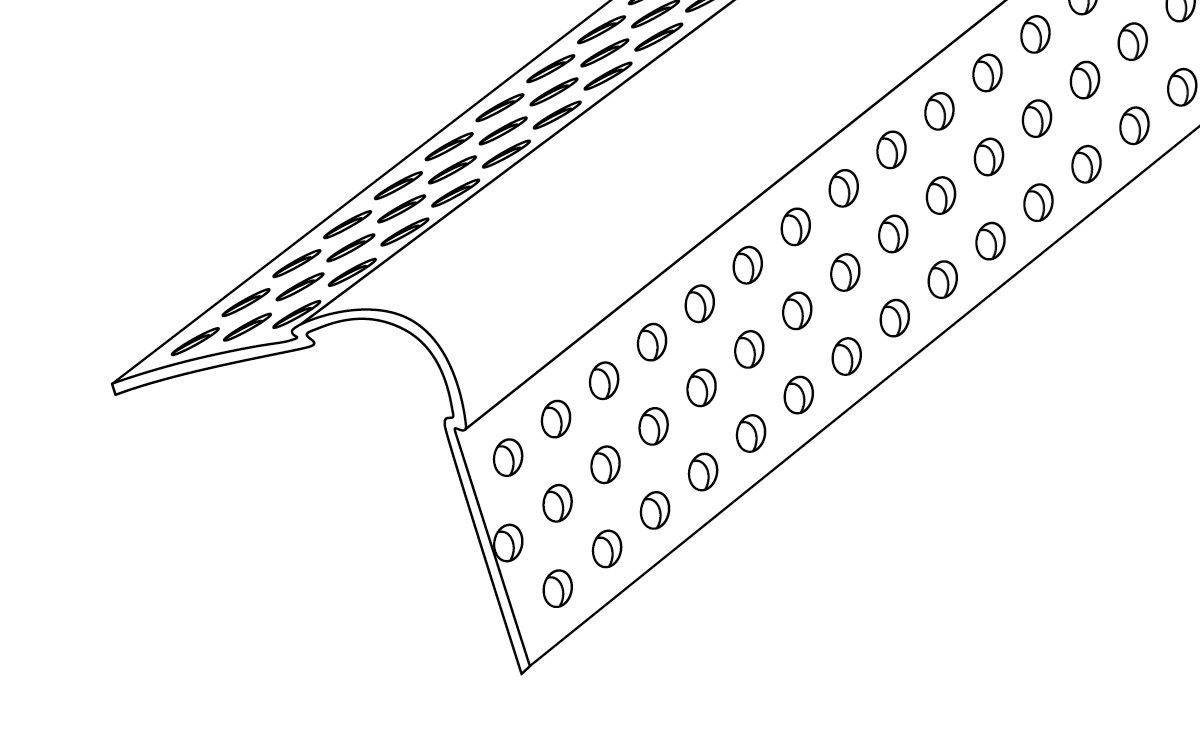 35008 trimtex 10mm bullnose external 2400mm